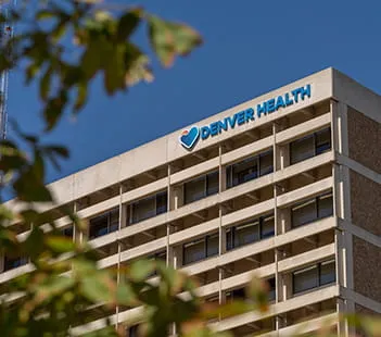 Denver Health main campus building