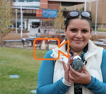 Painted Rocks Left in Random Places Around Denver Health