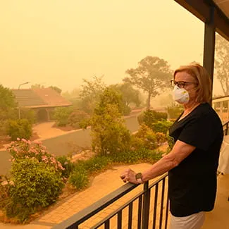 How Does Wildfire Smoke Impact Those With COVID-19?